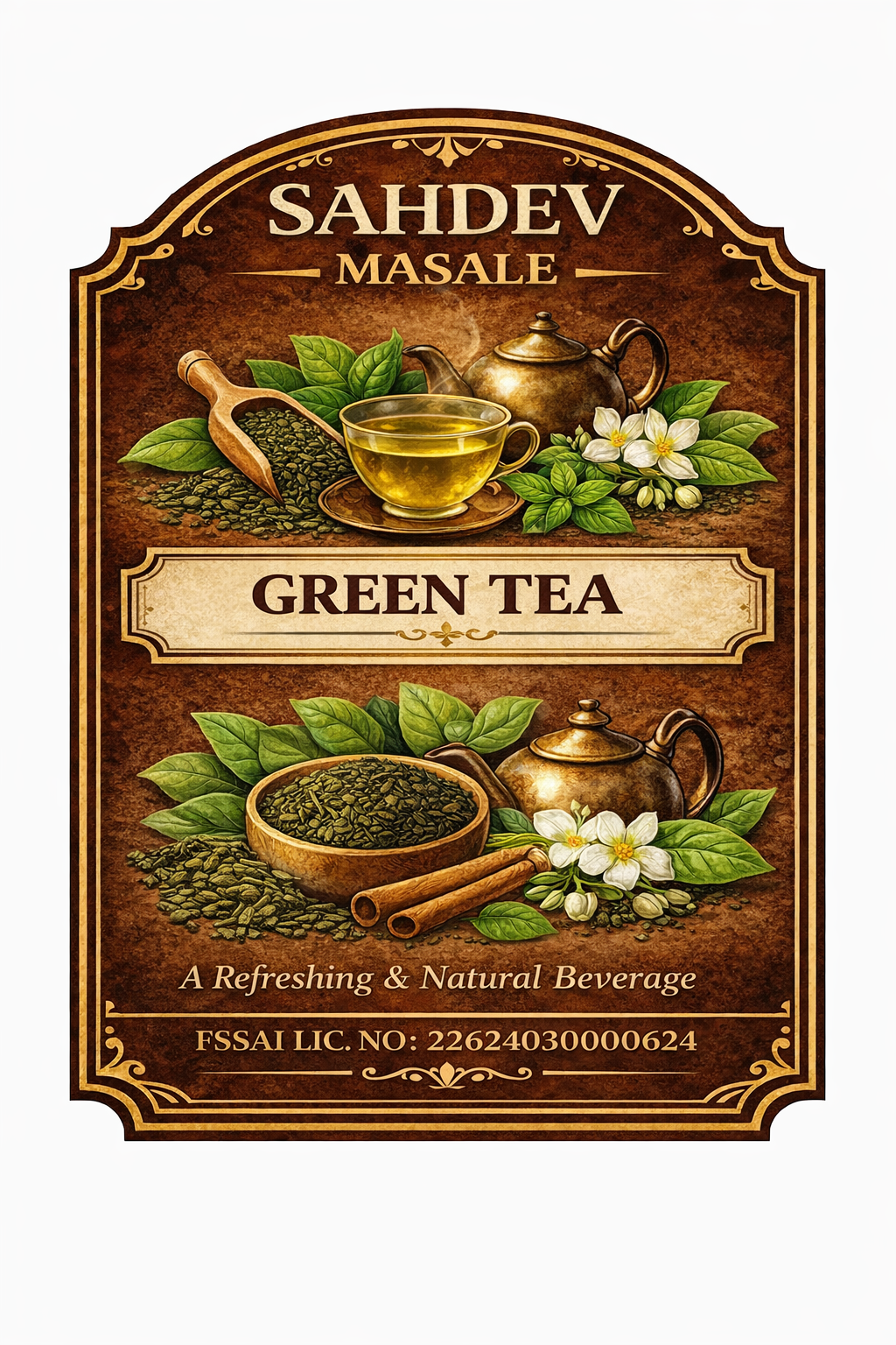 Green Tea Masala Front